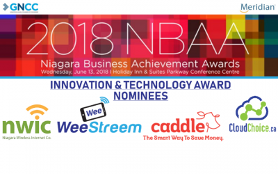 WeeStreem proud to be nominated for a 2018 NBAA Award