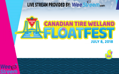 WeeStreem – LIVE ON LOCATION – 2018 Welland FloatFest!